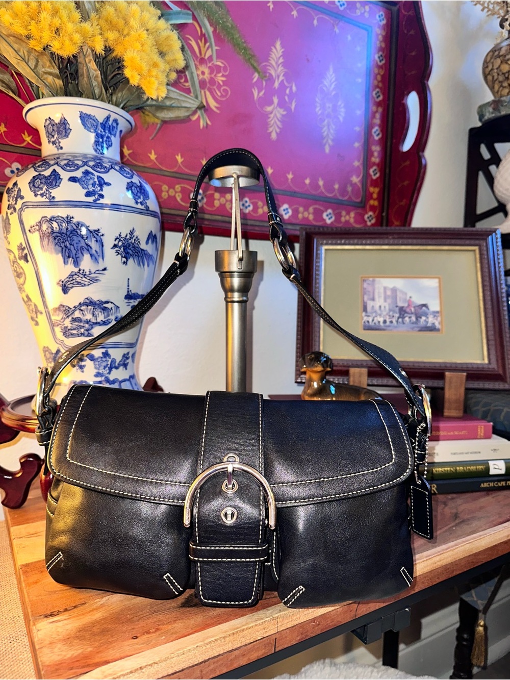 Vintage Coach Soho Shoulder Bag 3653 Excellent Condition